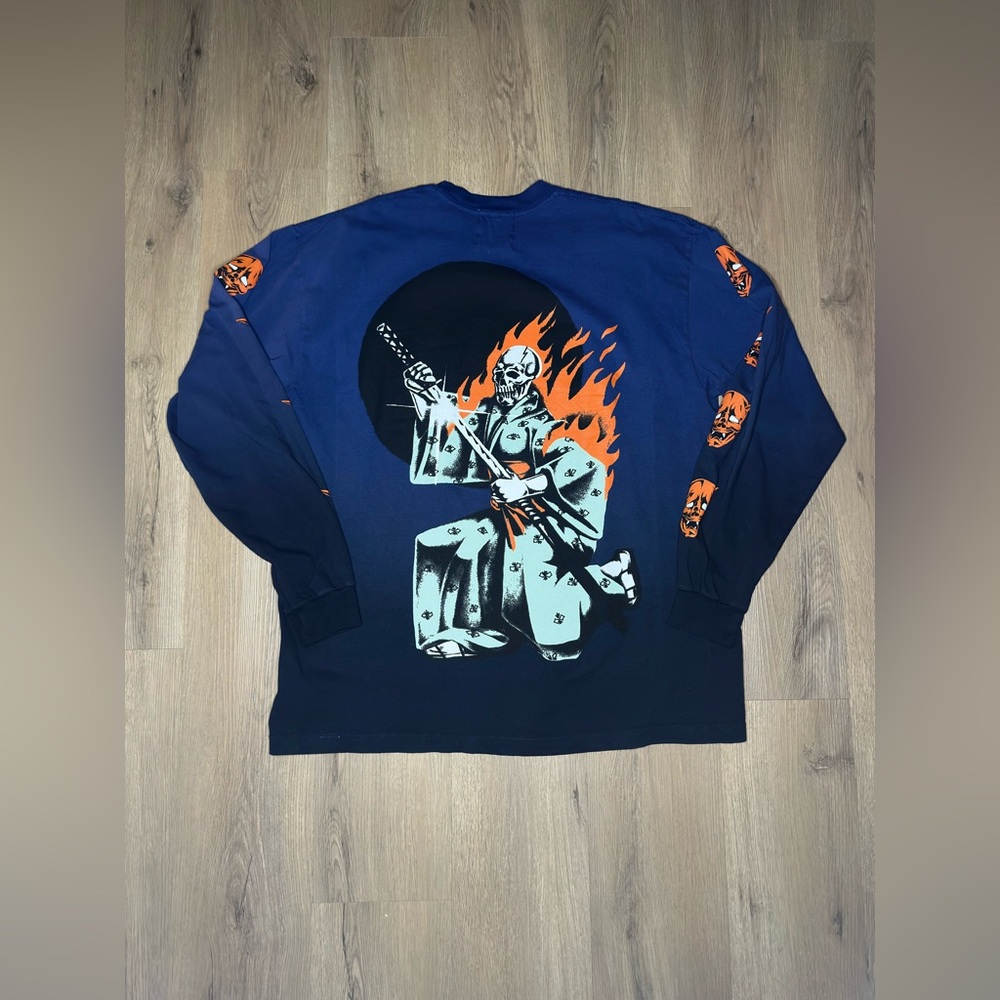 Warren Lotas X Ricardo Diseño Death Life Eyes ‘Blue’ Long Sleeve T-Shirt